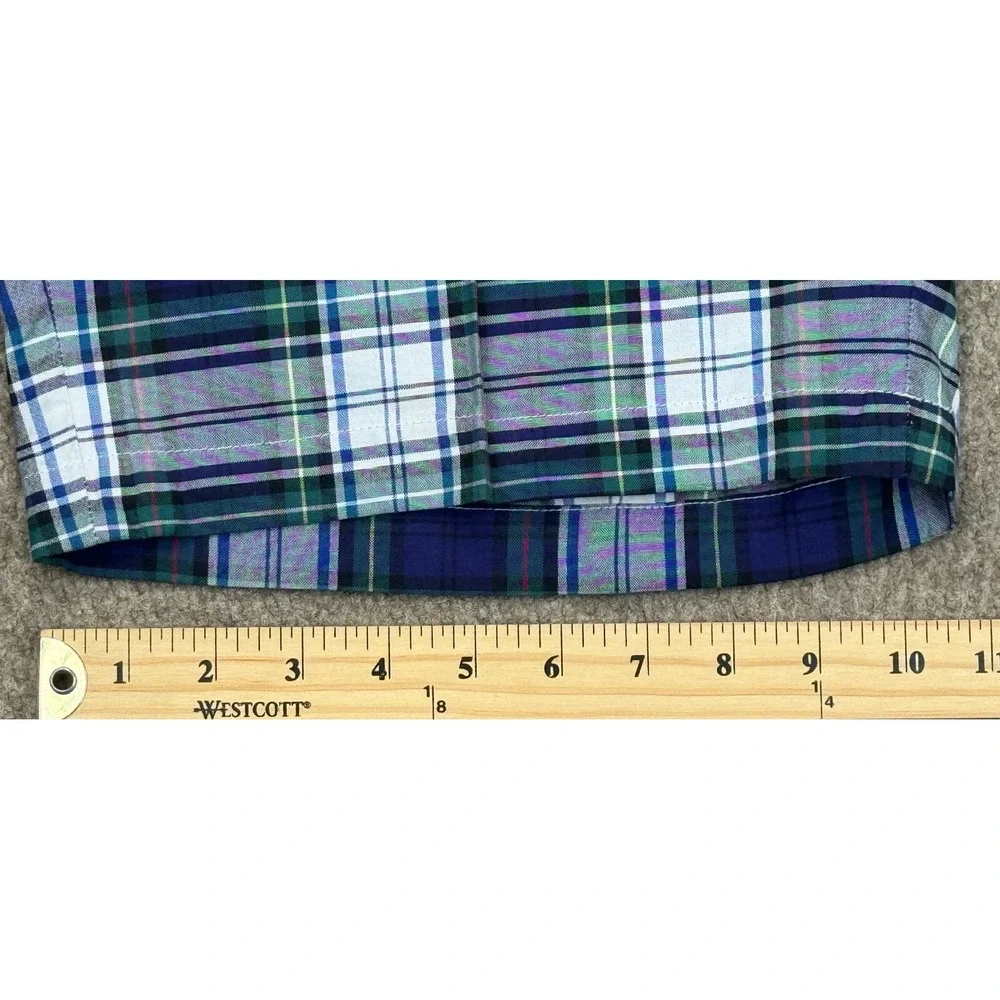 Polo by Ralph Lauren Madison Slim GI Fit Men's‎ Plaid Shorts Size 36